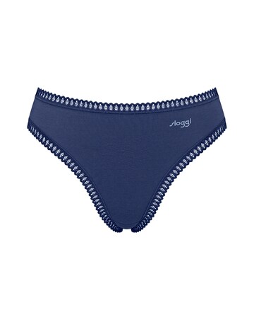 Sloggi (3 Pack) Go Crush Tai Knickers Blue Multi