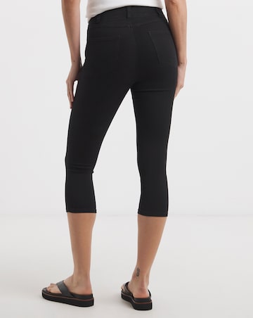 Black Crop Jeggings