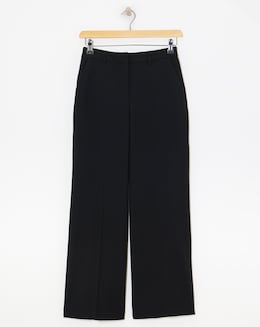 Black Tailored Wide Leg Trousers
