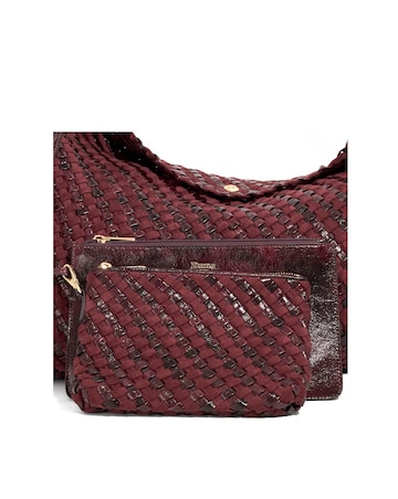 Dune Deliberate XL Woven Shoulder Bag