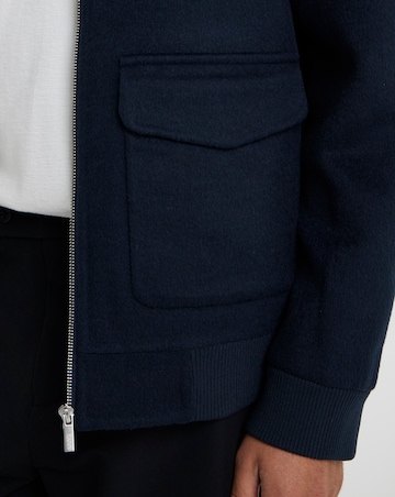 Folio Wool Smart Bomber Harrington