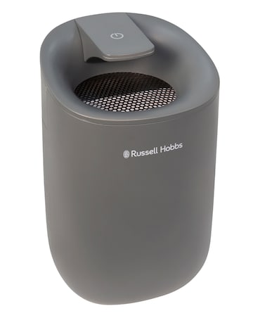 Russell Hobbs 600ml Grey Dehumidifier with Auto Defrost