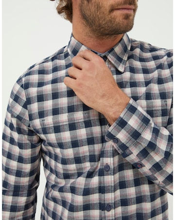 FatFace Benton Long Sleeve Check Shirt