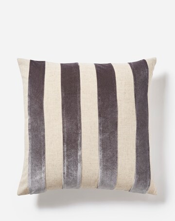 Flocked Stripe Cushion