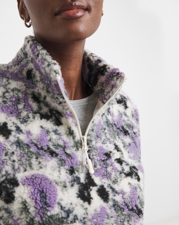 Snowdonia 1/4 Zip Printed Fleece