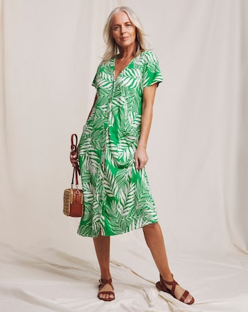 Julipa Linen Mix Jersey Pocket Dress