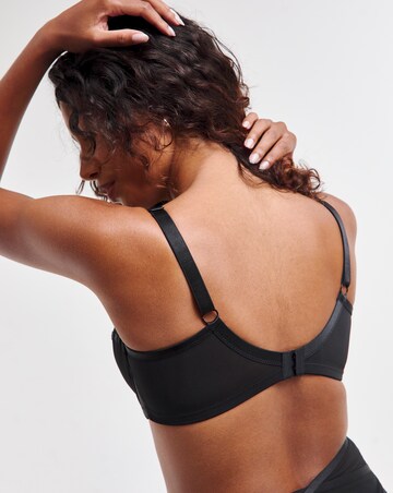 Panache Tango II Essence Balcony Wired Non Padded Bra Obsidian