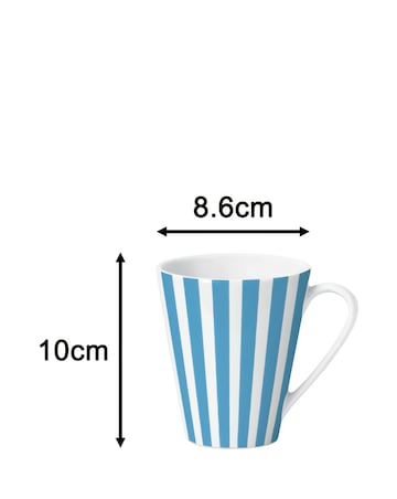 Waterside Blue Stripe 24 Piece Dinner Set