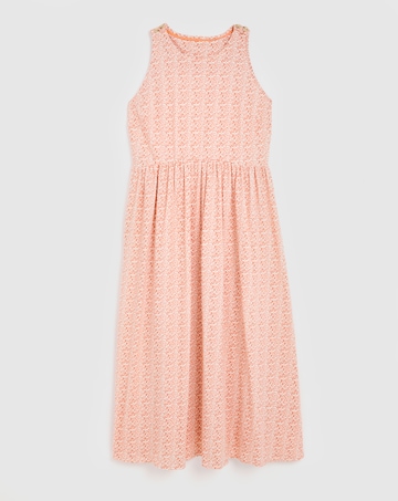 Julipa Sleeveless Pure Cotton Midi Dress