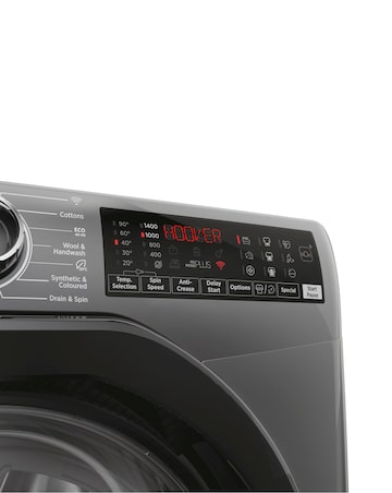 Hoover H-WASH 350 H3WPS4116TAMBR80, 11kg, Washing Machine - Graphite + install