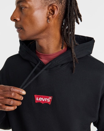 Levi's Relaxed Fit Back Graphic Hoodie - Black