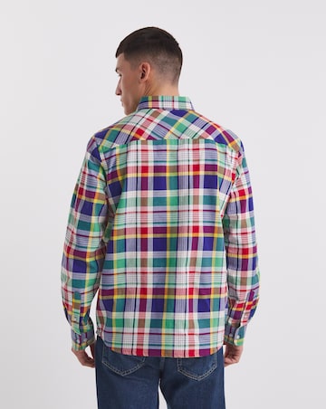 Long Sleeve Oxford Check Shirt
