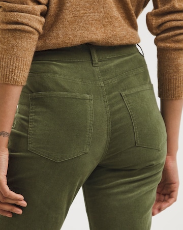 Khaki Slim Babycord Jeans