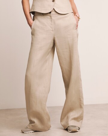 Anthology Pure Linen Wide Leg Trousers