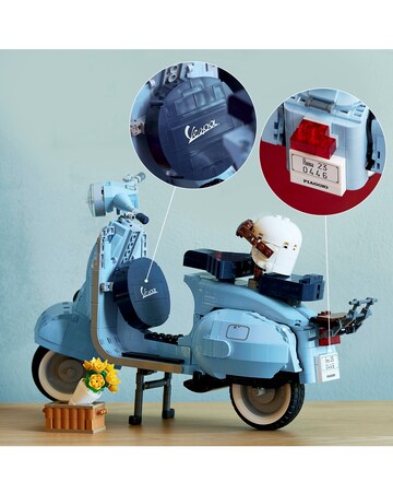 LEGO Vespa 125 Scooter Model Building Set for Adults 10298