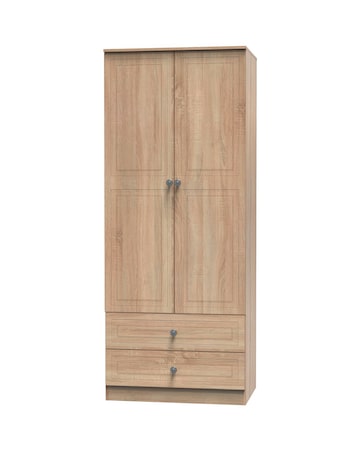 Richmond Ready Assembled 2 Door 2 Drawer Wardrobe