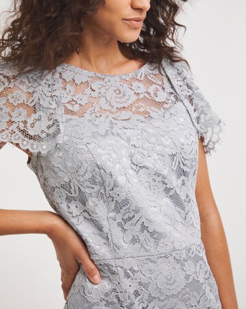 Joanna Hope Lace Shift Dress