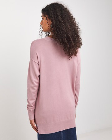 V Neck Slouch Tunic