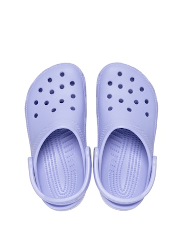 Crocs Purple Classic Clogs -Standard Fit (D)