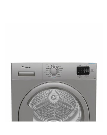 Indesit C YSD 82D SS UK 8kg Heat Pump Tumble Dryer - Silver