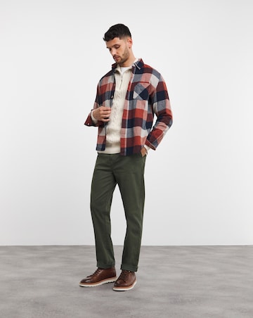 Ecru Cable Knit 1/4 Zip