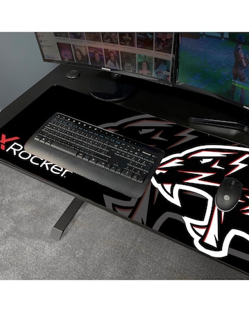 X Rocker Panther XL Reversible Corner Gaming Desk