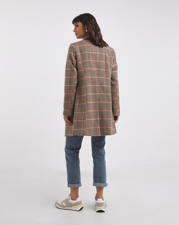 Heritage Check Mid Length Coat