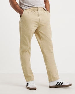 Ripstop Tapered Elasticated Stretch Trouser