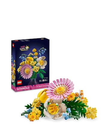 LEGO Botanicals Petite Sunny Bouquet Flower Decor Building Kit for Kids 10347