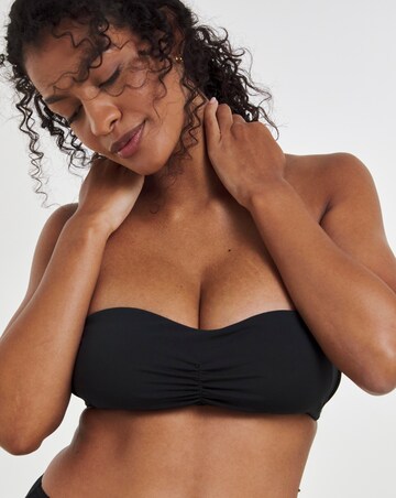 MAGISCULPT (2 Pack) Moulded Bandeau Wired Padded Bras (A-DD) Black/Blush