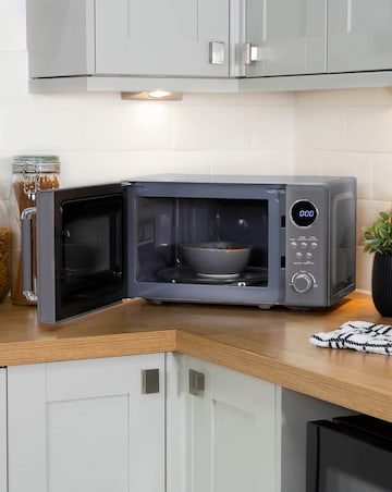Russell Hobbs RHM2044G Retro 20 Litre Grey Digital Microwave