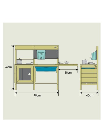 TP Deluxe Mud Kitchen