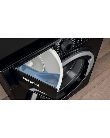 Hotpoint NSWM 1046 BS UK 10kg, 1400rpm, Washing Machine - Black + Install