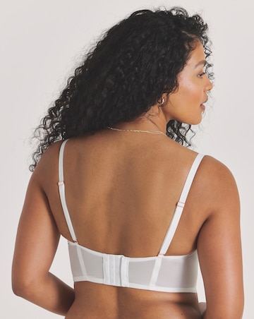 Figleaves Curve Adore White Lace Padded Multiway Bra (B-H) White