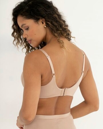 Pour Moi Viva Luxe Full Cup Wired Non Pad Side Support Bra Toffee