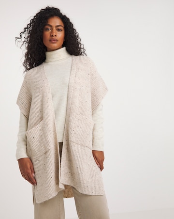 Edge to Edge Neppy Throw On Cardigan