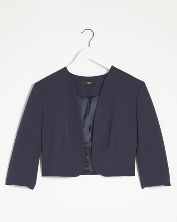 Joanna Hope Navy Cropped Jacket