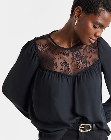 Lace Detail Blouse