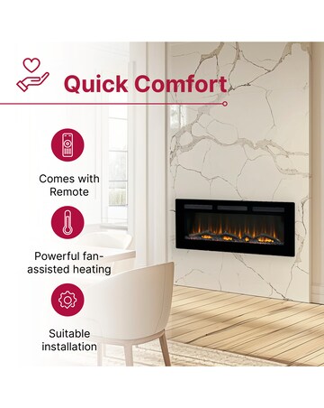 Dimplex Sierra Linear 60 Fireplace Fire Suite