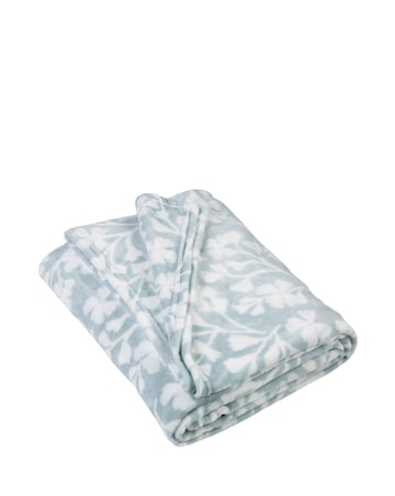 Catherine Lansfield Brooke Floral Throw