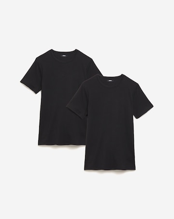 2 Pack Black SS Thermal Tshirts