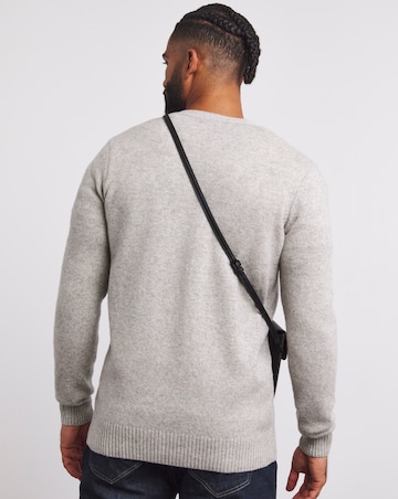 Ecru Lambswool Cardigan