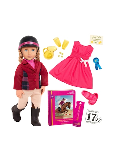 Our Generation Deluxe Lilly Anna Doll with Book