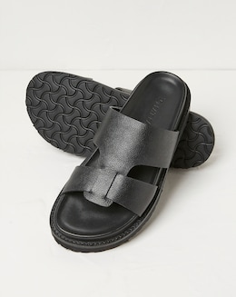 FatFace Edie Leather Chunky Sole Sandal