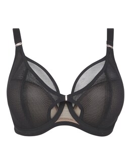 Elomi Kintai Plunge Wired Bra Black