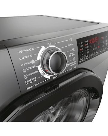 Hoover H3DPS6966TAMBR80 9/6kg, 1600rpm, WiFi Washer Dryer - Graphite