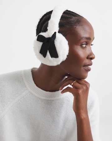 Velvet Bow Earmuffs