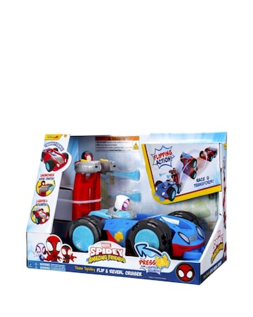 Spidey and his Amazing Friends Team Spidey Flip & Reveal Cruiser