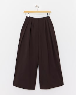 Chocolate Wide Leg Trousers
