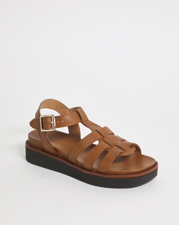 Leather Fisherman Sandal - Extra Wide Fit (EEE)